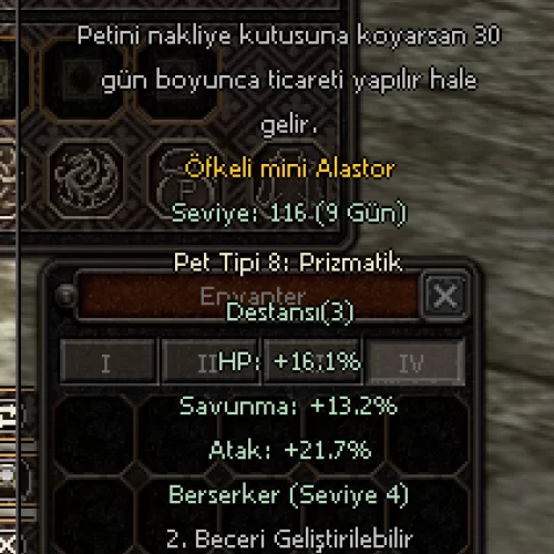  116 LVL ALASTOR SATILIR